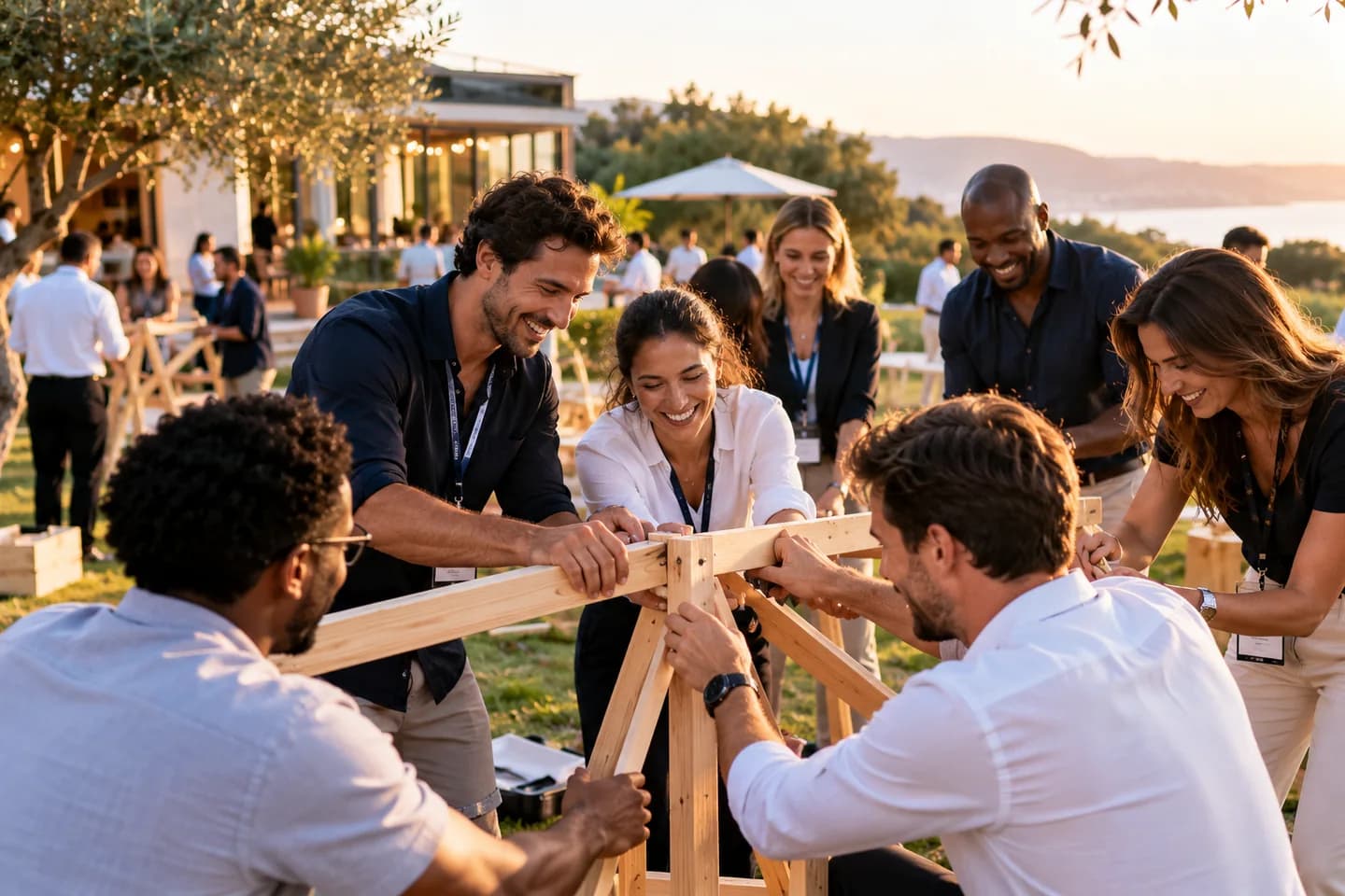 Visuel d’inspiration pour Team Building